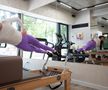 Diana Văduva în sala de Pilates FOTO: Ionuț Iordache (GSP)