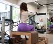 Diana Văduva în sala de Pilates FOTO: Ionuț Iordache (GSP)
