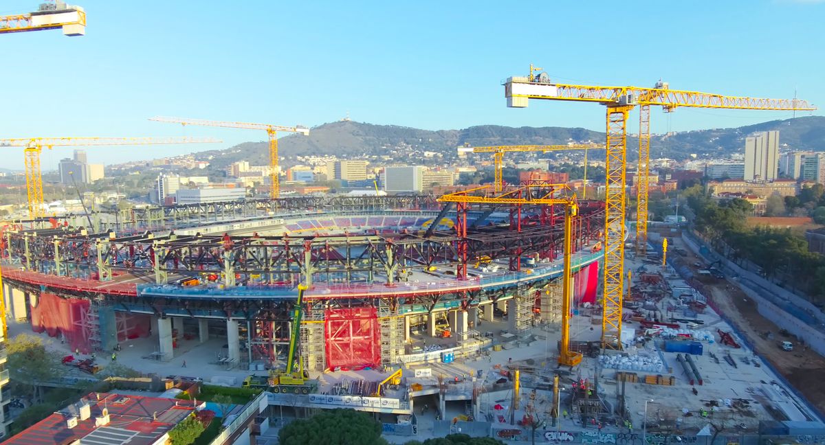 Aici vrea Barcelona meci în august? Incredibil cum arată astăzi noul Camp Nou, însă clubul insistă că va juca acolo în scurt timp!