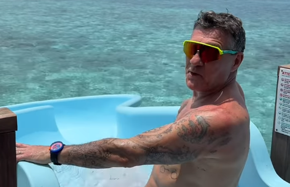 Christian Vieri a vorbit despre problemele de sănătate care i-au încheiat vacanța în Maldive
