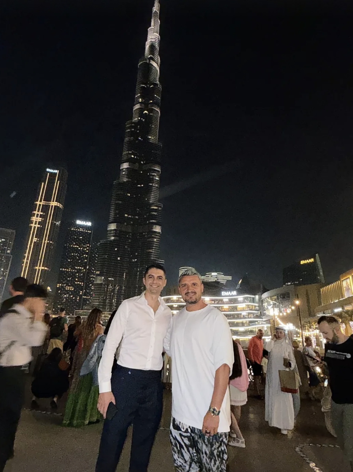 Constantin Budescu, în vacanță în Dubai