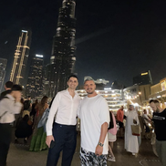 Constantin Budescu, în vacanță în Dubai