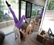 Diana Văduva în sala de Pilates FOTO: Ionuț Iordache (GSP)