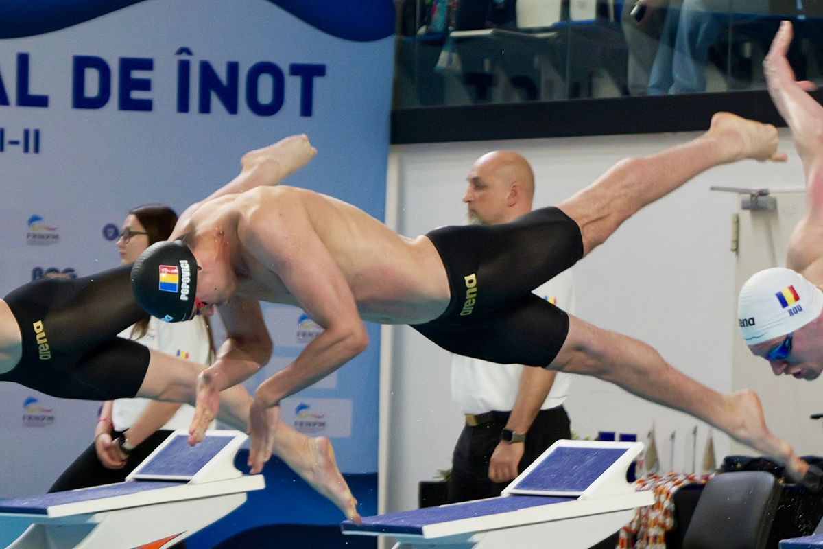 David Popovici, a PATRA medalie de aur la campionatele naționale de la Otopeni » Campionul mondial a scos al 5-lea timp al sezonului
