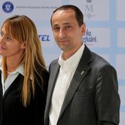 Mihai Covaliu, președintele COSR, alături de Camelia Potec, președintele FRNPM/Foto: Andrei Furnigă (GSP.ro)