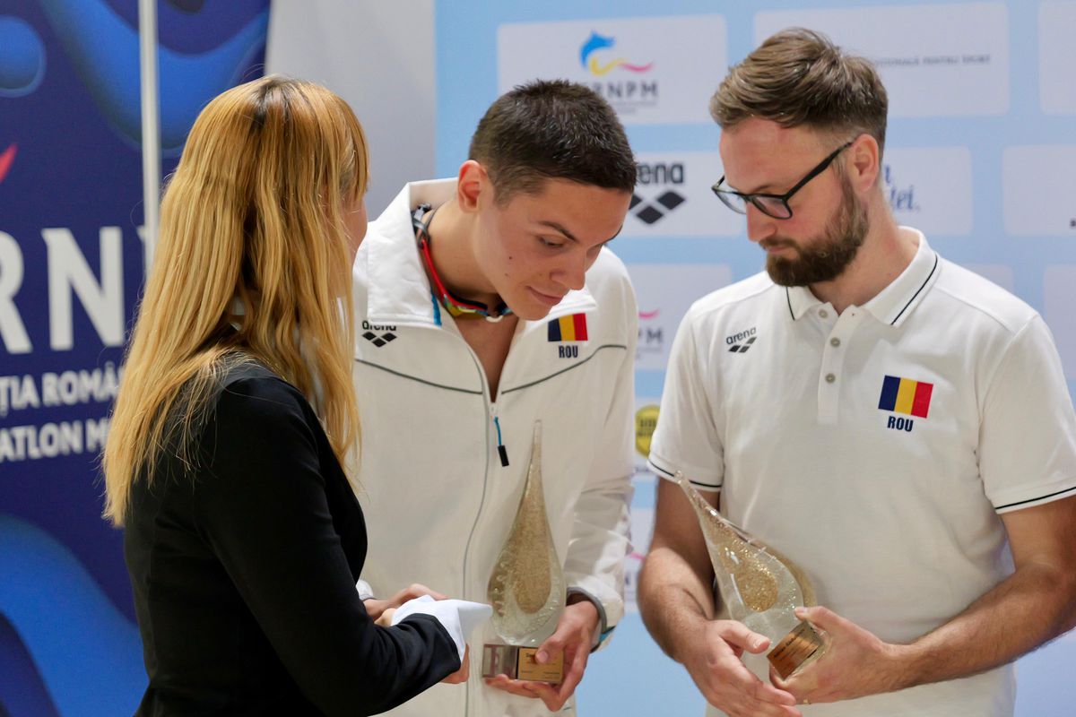 David Popovici, a PATRA medalie de aur la campionatele naționale de la Otopeni » Campionul mondial a scos al 5-lea timp al sezonului