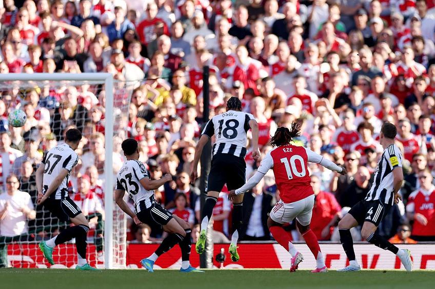Eze a înscris în Arsenal - Newcastle // foto: Guliver/gettytimages