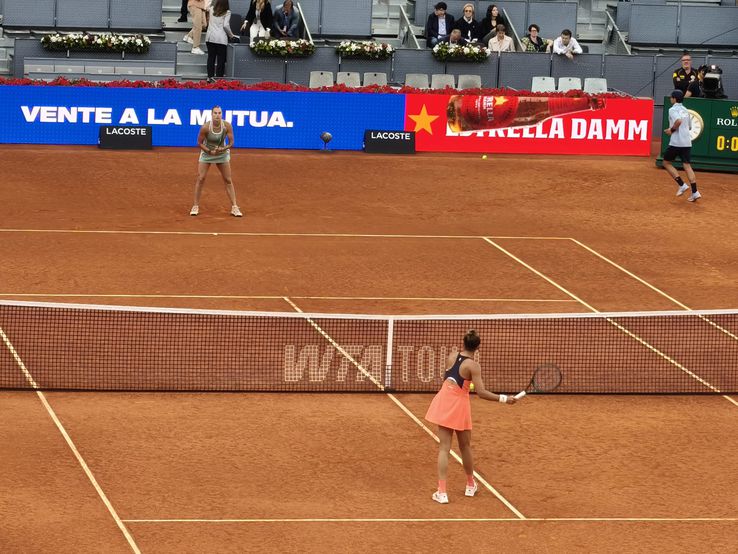 Jaqueline Cristian - Aryna Sabalenka, în turul 3 la Madrid/Foto: Luminița Paul (GSP.ro)