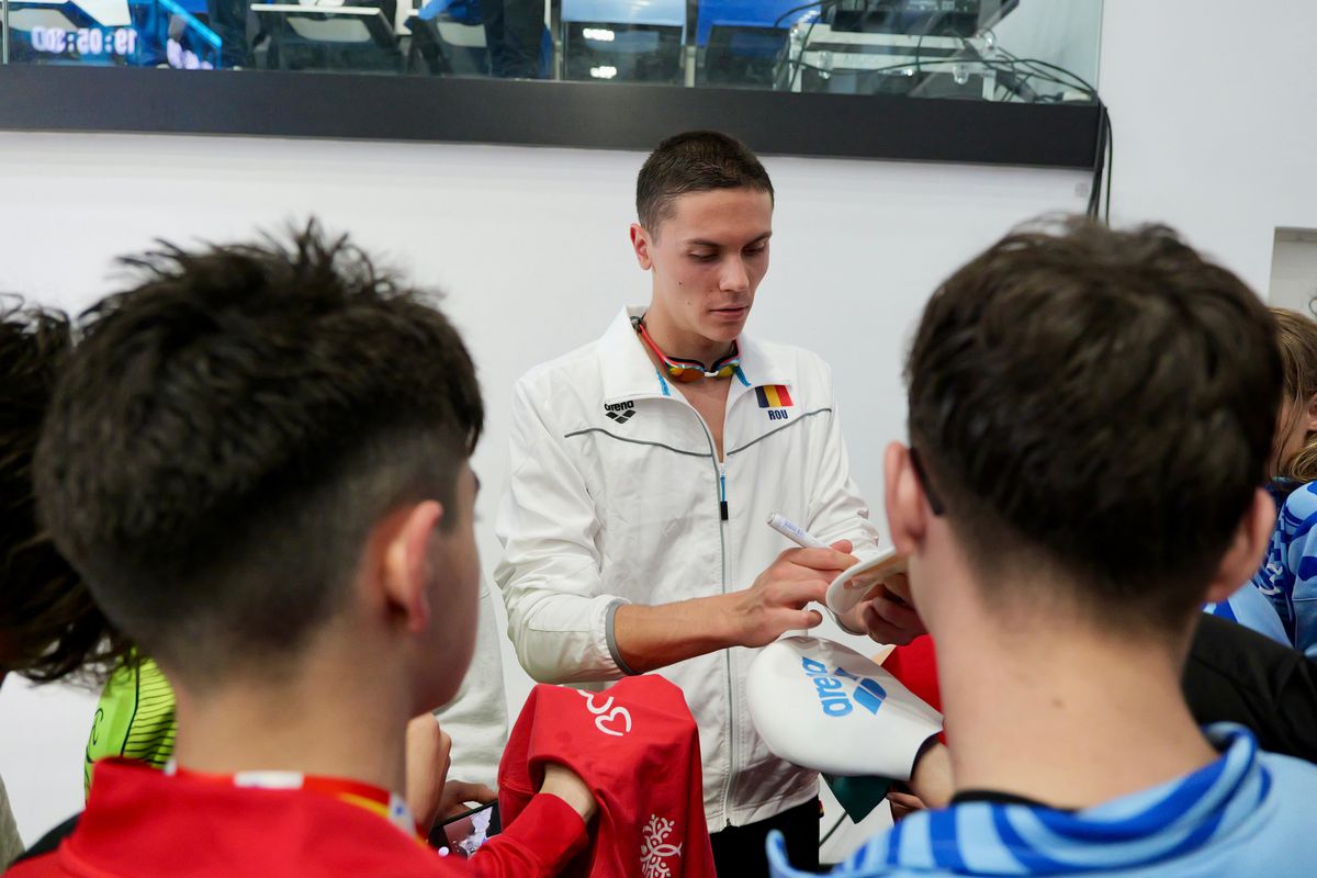 David Popovici, campion național la 100 m liber