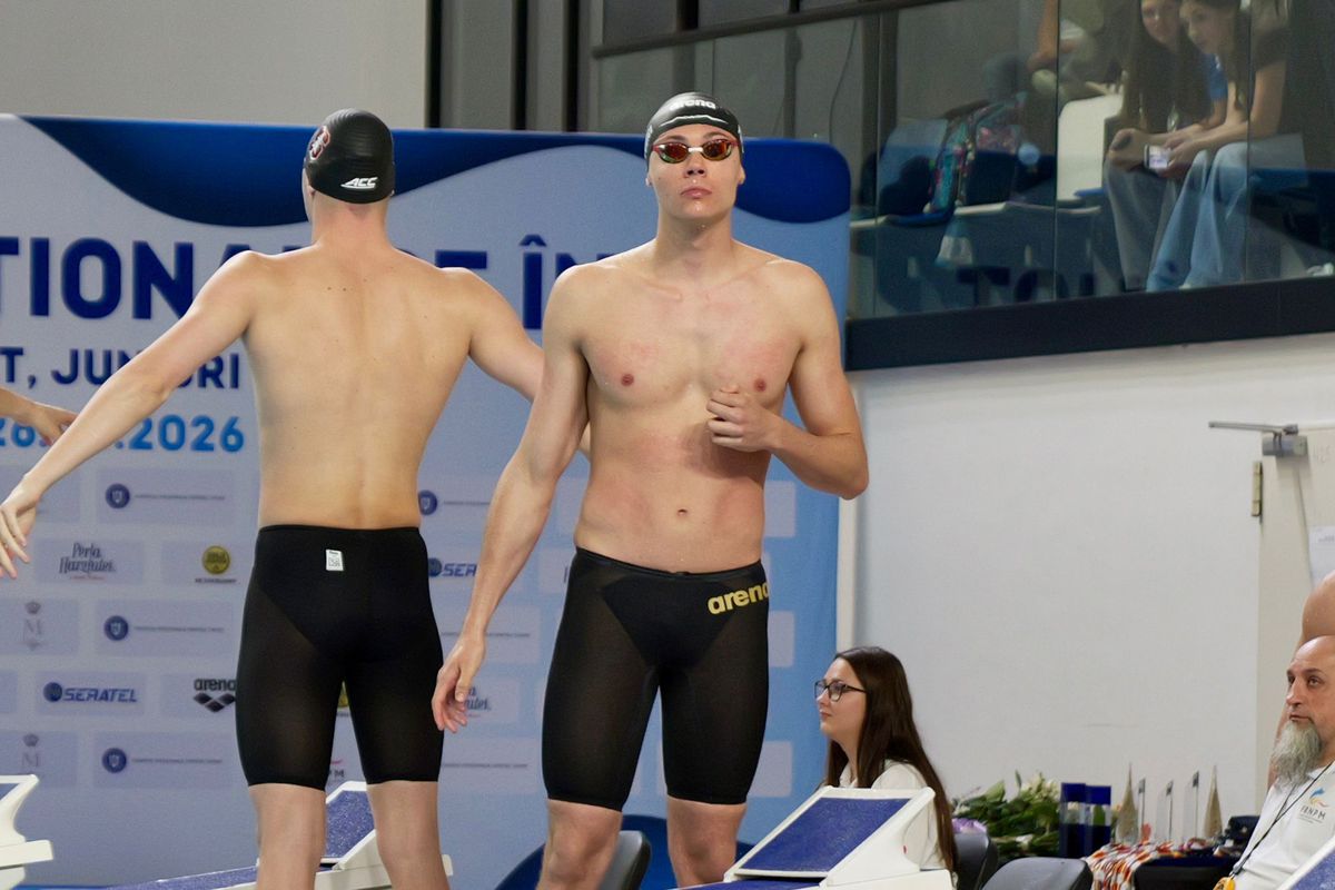 David Popovici, a PATRA medalie de aur la campionatele naționale de la Otopeni » Campionul mondial a scos al 5-lea timp al sezonului