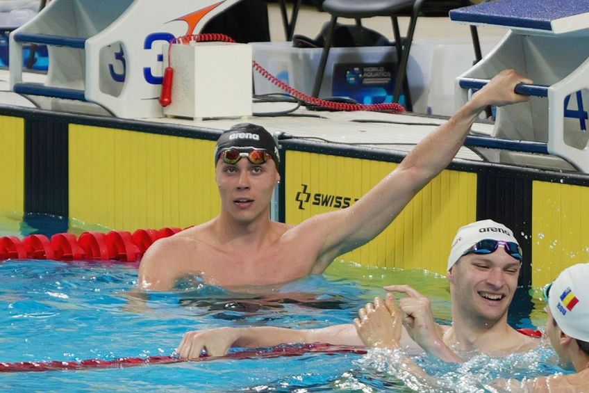 David Popovici, aur la Campionatele Naționale! // FOTO: Andrei Furnigă (GSP)