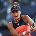 Jaqueline Cristian, duel cu Aryna Sabalenka, pe Stadionul Manolo Santana din Madrid/Foto: Getty Images