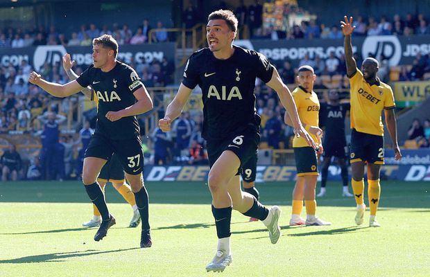 Un gol în prelungiri a readus-o pe Tottenham pe loc retrogradabil! + „Boxerul” Radu Drăgușin