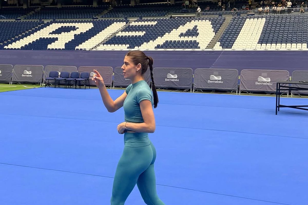 Sorana s-a antrenat pe „Bernabeu”, iar colega din circuit nu s-a putut abține: „Ai corpul ideal”