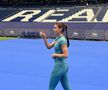 Sorana Cîrstea, la antrenamentul de pe „Bernabeu”