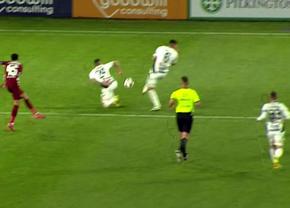 Szabolcs Kovacs n-a avut dubii! Pentru ce a acordat penalty în CFR Cluj - U Cluj