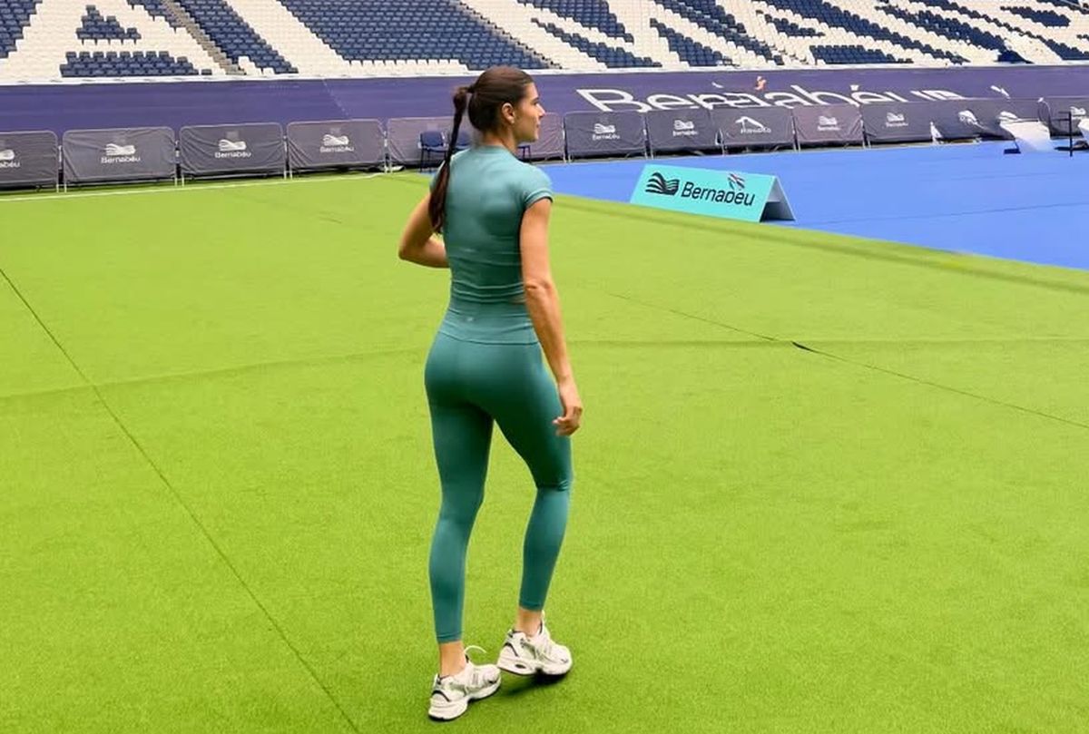 Sorana s-a antrenat pe „Bernabeu”, iar colega din circuit nu s-a putut abține: „Ai corpul ideal”