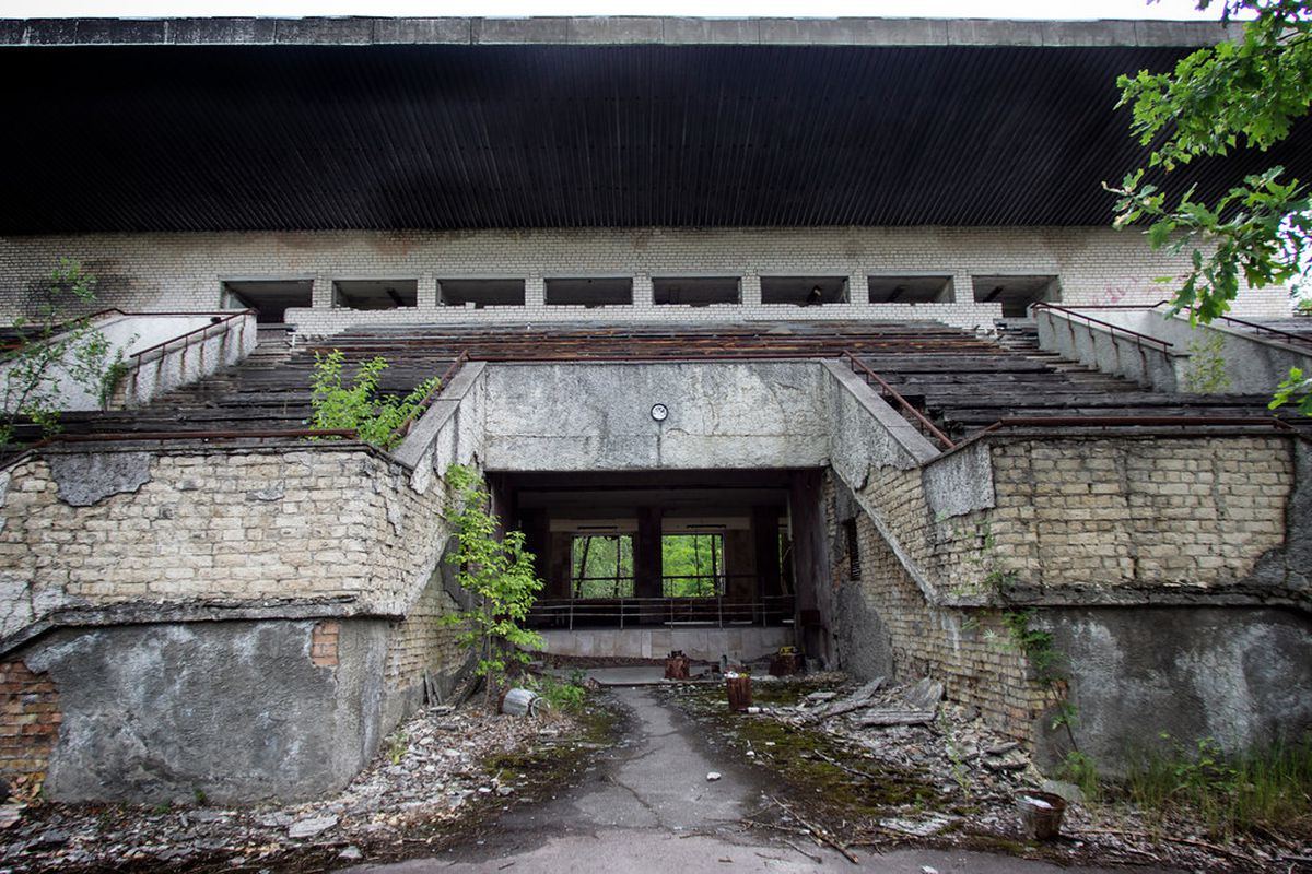 Triumf și tragedie: 3 povești din sportul sovietic în zilele Cernobîlului, la 40 de ani de la dezastru » Finala radioactivă și stadionul pe care nu s-a jucat niciodată