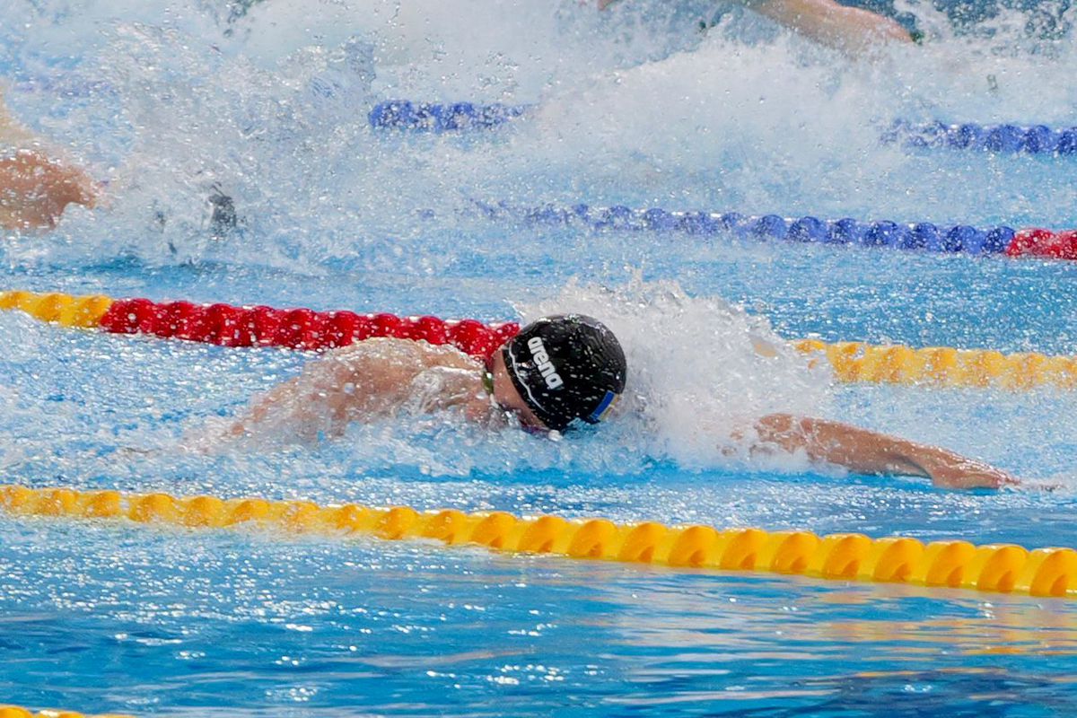 David Popovici, campion național la 100 m liber