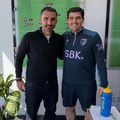 Elias Charalambous, vizită la baza lui Bournemouth / foto: instagram @elias_charalambous33