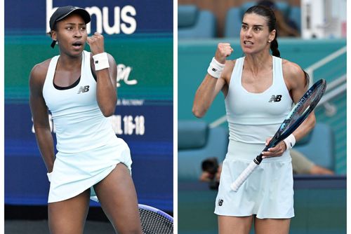 Coco Gauff și Sorana Cîrstea Colaj foto: Imago Images