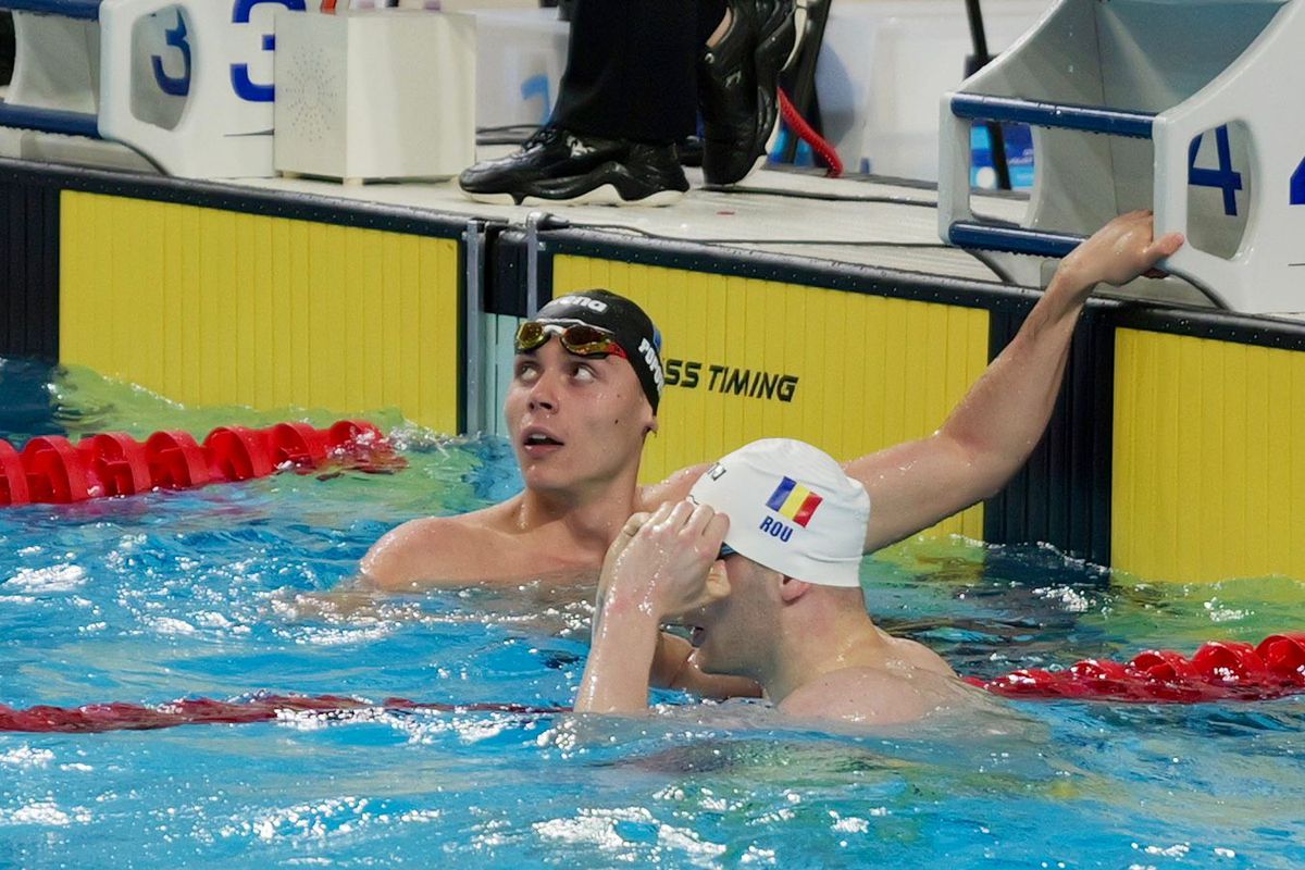 David Popovici, campion național la 100 m liber