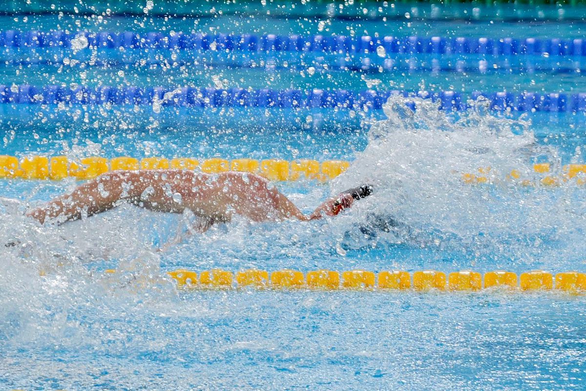 David Popovici, campion național la 100 m liber