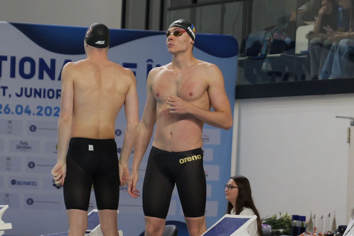 David Popovici, a PATRA medalie de aur la campionatele naționale de la Otopeni » Campionul mondial a scos al 5-lea timp al sezonului