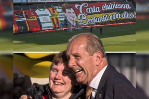 „Carla, legendă a clubului” » Scenografie spectaculoasă pentru magazionera care s-a pensionat după 27 de ani