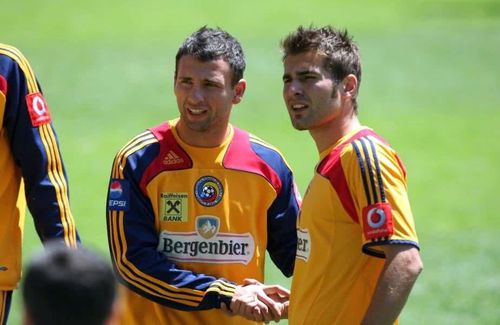 Răzvan Raț și Adrian Mutu au fost colegi la echipa națională 11 ani