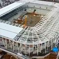 Așa arată lucrările la stadionul Ghencea