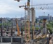 VIDEO+FOTO Lucrările avansează și în Giulești! A început montarea treptelor din tribune