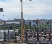 VIDEO+FOTO Lucrările avansează și în Giulești! A început montarea treptelor din tribune