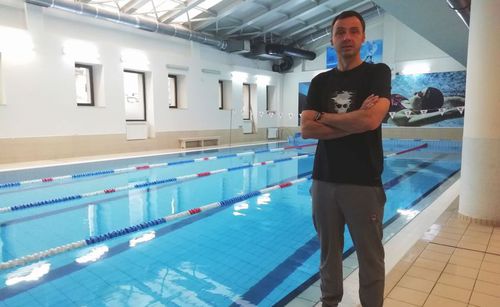 Răzvan Florea și-a deschis clubul de înot în iulie 2013 // FOTO Ionuț Coman