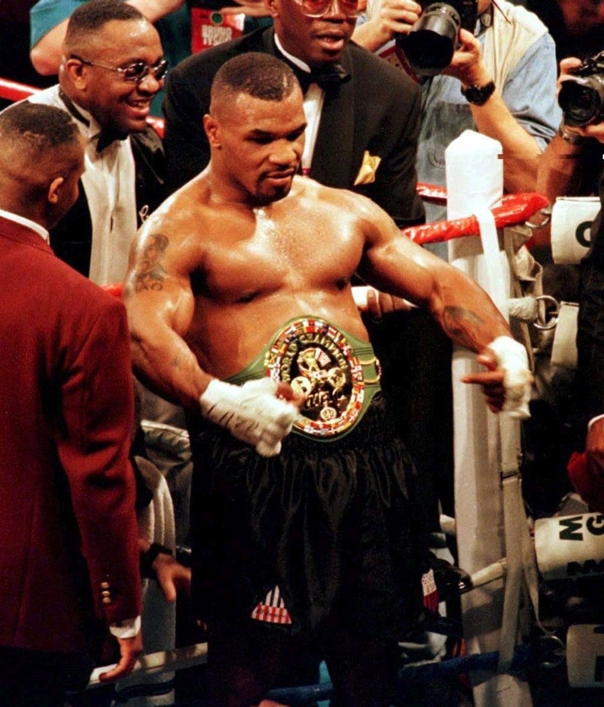 Lupta Mike Tyson - Anthony Joshua nu mai e doar un vis! Tyson e gata să lupte cu boxerul cu 24 de ani mai tânăr