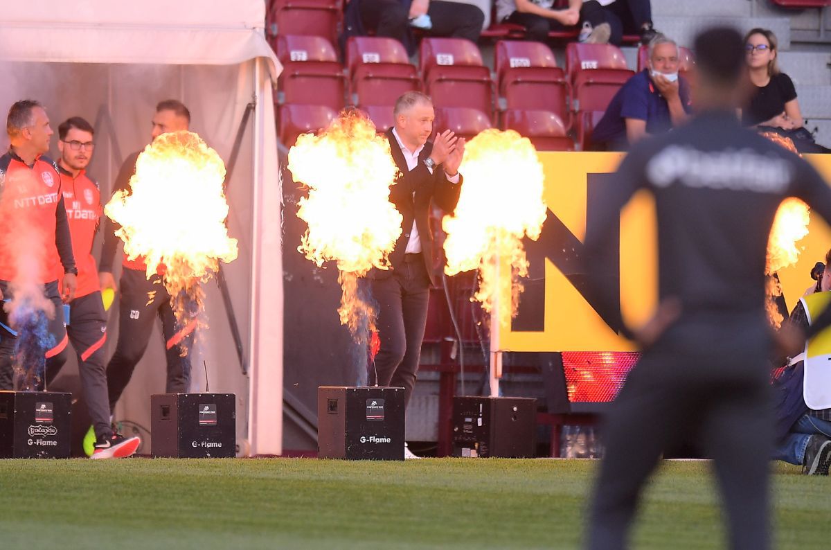 FOTO Eveniment înainte de CFR Cluj - FCSB 25.05.2021