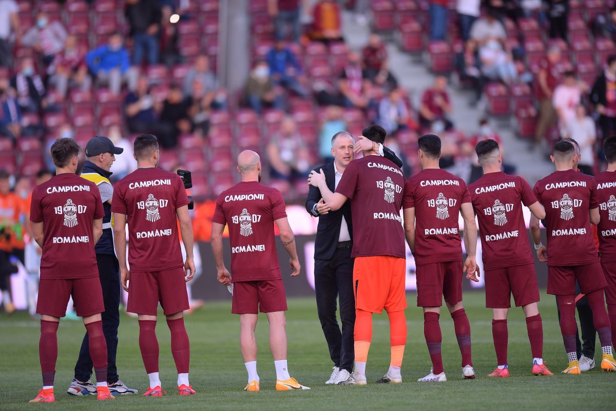 FOTO Eveniment înainte de CFR Cluj - FCSB 25.05.2021