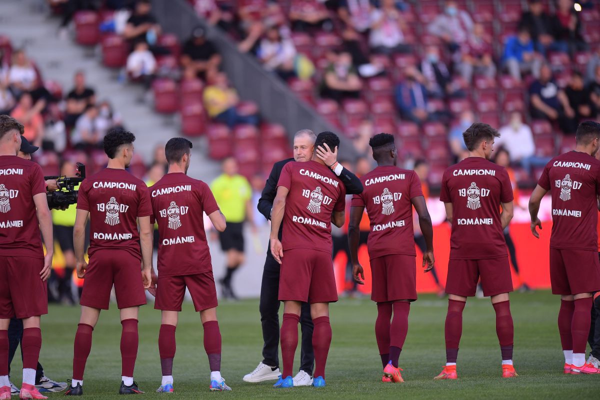 FOTO Eveniment înainte de CFR Cluj - FCSB 25.05.2021