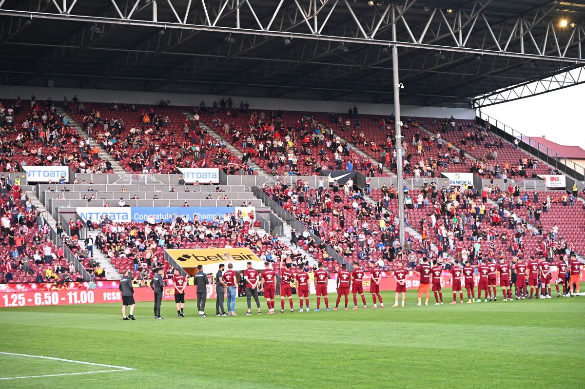 FOTO Eveniment înainte de CFR Cluj - FCSB 25.05.2021