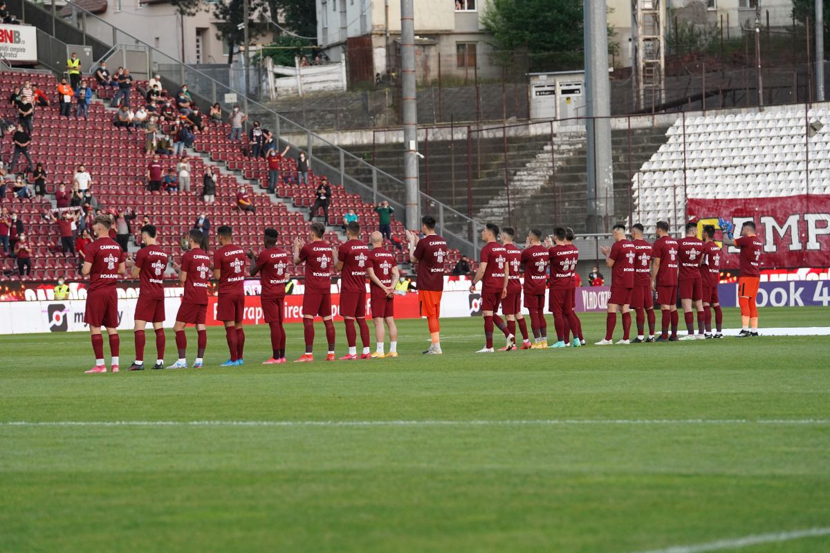 FOTO Eveniment înainte de CFR Cluj - FCSB 25.05.2021