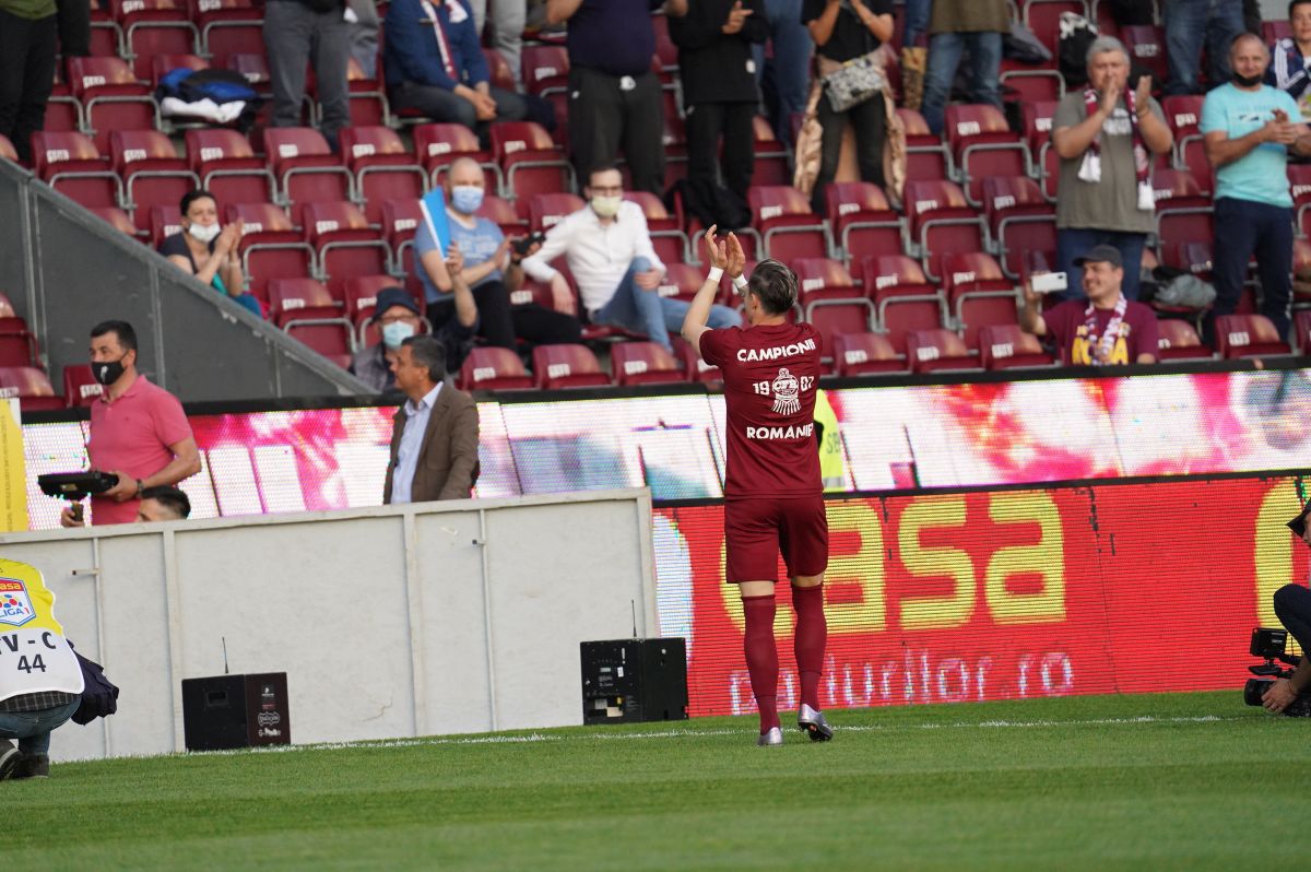 FOTO Eveniment înainte de CFR Cluj - FCSB 25.05.2021
