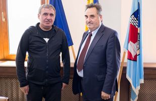 Planul fuziunii prinde contur la Constanța! Discuție intre Gică Hagi și Mihai Lupu pe marginea proiectului