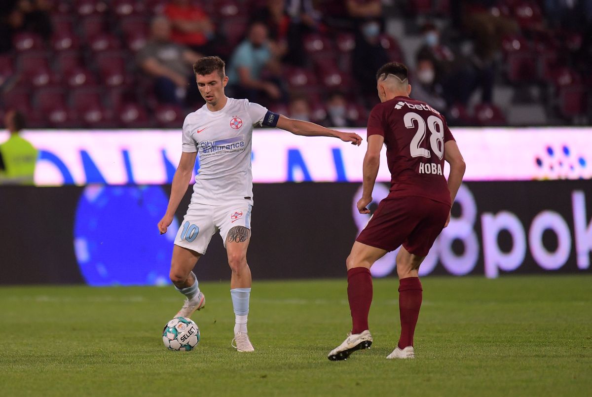 Puștiul Mihai Gîdea, interviu emoționant după primul gol la CFR Cluj: „S-a întâmplat să mai și plâng când eram scos devreme”