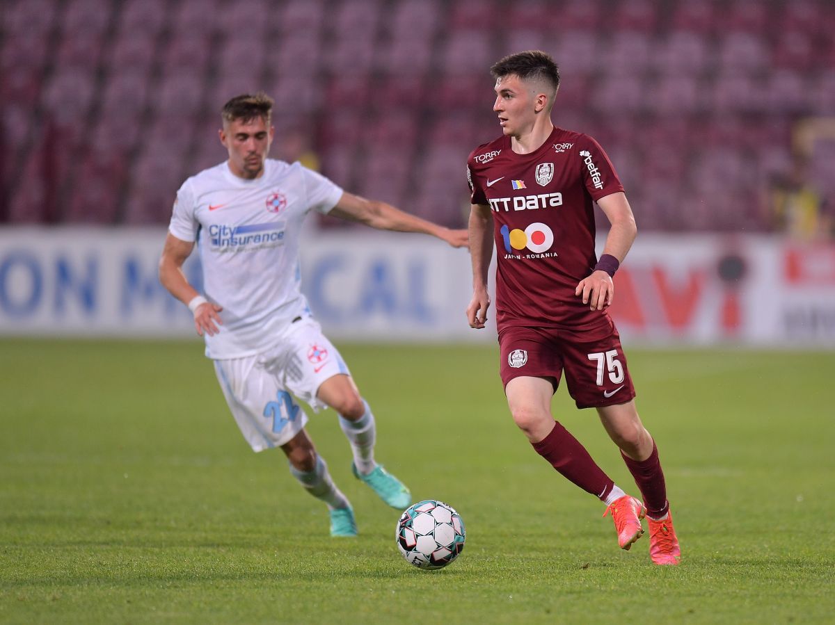 Puștiul Mihai Gîdea, interviu emoționant după primul gol la CFR Cluj: „S-a întâmplat să mai și plâng când eram scos devreme”