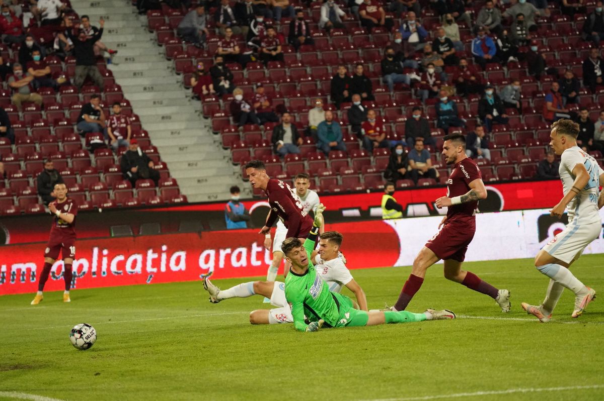 Puștiul Mihai Gîdea, interviu emoționant după primul gol la CFR Cluj: „S-a întâmplat să mai și plâng când eram scos devreme”