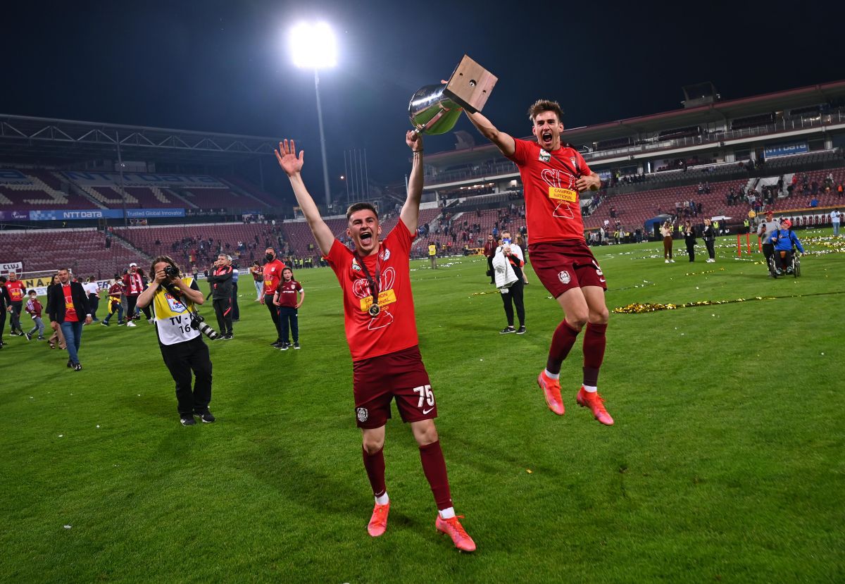 Puștiul Mihai Gîdea, interviu emoționant după primul gol la CFR Cluj: „S-a întâmplat să mai și plâng când eram scos devreme”