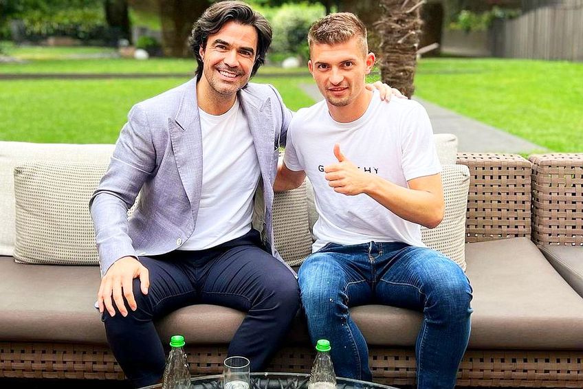Florin Tănase, alături de Federico Pastorello // foto: Instagram @ fedepastorello