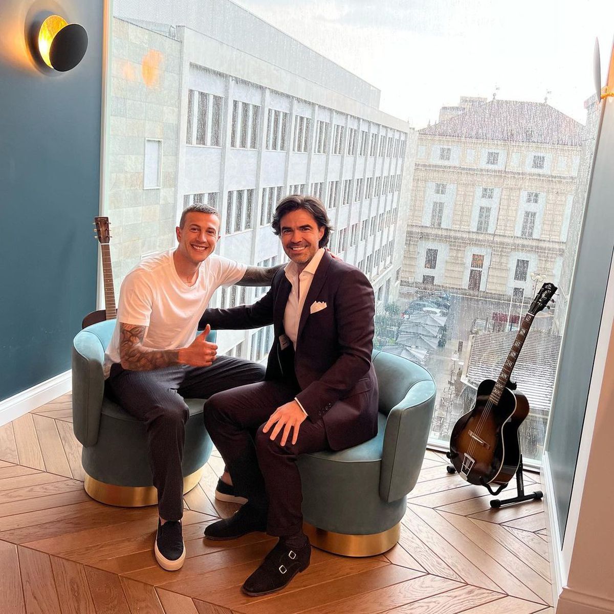 Ionuț Radu a semnat astăzi: „Bun venit în familie! Mult noroc”