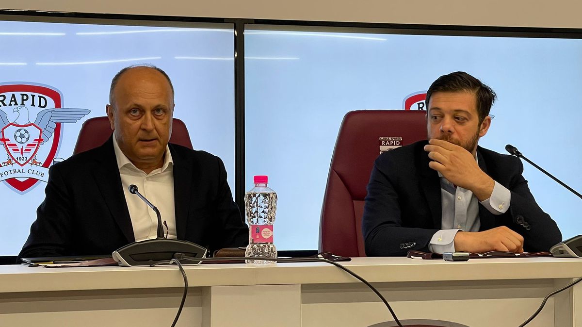 Dan Șucu a fost prezentat la Rapid: „Vom avea un buget de 7 milioane de euro. La anul vom avea 10, peste 2 ani vor fi 14”