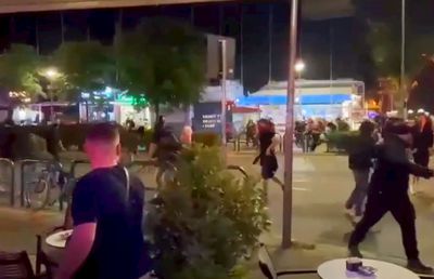 Haos pe străzile din Tirana, înainte de finala Conference League: 6 răniți și 50 deja expulzați!